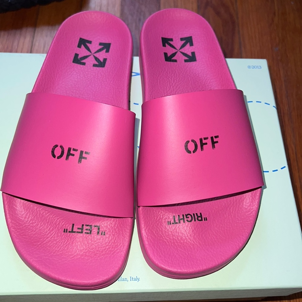 Off white sandals